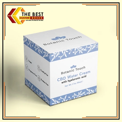 CBD Cream Boxes and Packaging